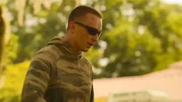 Free Fly Apparel Bamboo Lightweight Fleece Hoodie worn by Rafe Cameron (Drew Starkey) as seen in Outer Banks (S05E09)