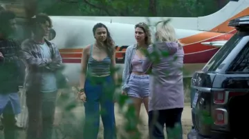 Shorts Rollas Dusters Layla porté par Sarah Cameron (Madelyn Cline) tel que vu dans Outer Banks (S05E10)