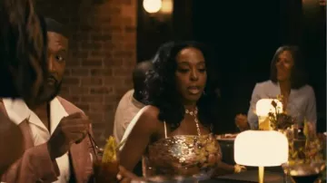 Nadine Merabi Leila Dress worn by Aja as seen in Diarra from Detroit (S02E06)