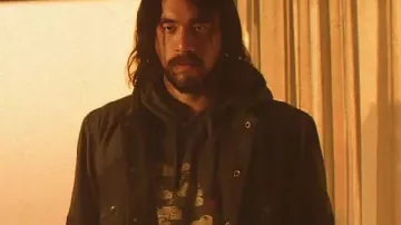 Black Cotton Jacket worn by Ryu (Andrew Koji) in Street Fighter