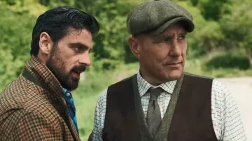 New Forest Clothing Gilet de colline Seeland porté par Geoff Seacombe (Vinnie Jones) tel que vu dans The Gentlemen (S02E01)