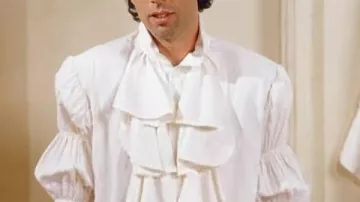 Seinfeld T05 Jerry Seinfeld Blanco La Camisa Abullonada