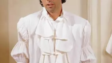 Seinfeld S05 Jerry Seinfeld White The Puffy Shirt