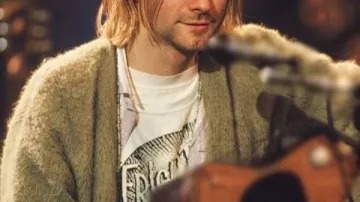 Cárdigan de Kurt Cobain Mohair