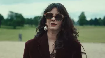 Tory Burch TY7210U Gafas de sol que lleva Susie Glass (Kaya Scodelario) como se ve en The Gentlemen (S02E02)