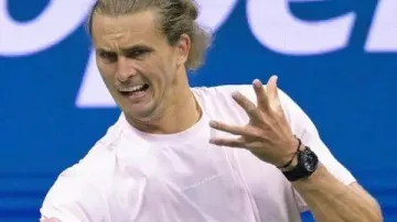 Alexander Zverev US Open 2026 T-shirt of Alexander Zverev Jr. in LIVE | Alexander Zverev | Practice Session | 2026 US Open