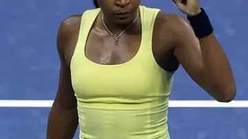 Coco Gauff 2026 US Open Yellow Dress
