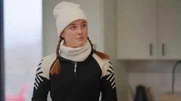 Neve Pull Petite laine portée par Rowan Francis Henchy telle que vue dans Next Gen NYC (S02E11)