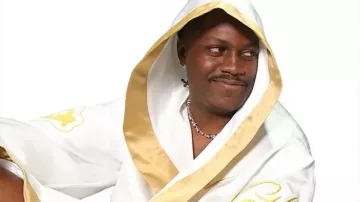 Lil Yachty’s Nike x Concrete Boys Robe of Lil Yachty in Lil Yachty vs. Baron Corbin | Survive and Advance Match: Sunday Night's Main Event highlights