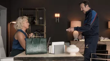 Strathberry Midi Tote worn by Rebecca (Hannah Waddingham) as seen in Ted Lasso (S04E05)