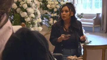 Veste Dickey de Veronica Beard Miller portée par Nicole Polizzi telle que vue dans Jersey Shore : Vacances en famille (S08E36)