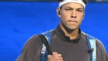 2026 US Open Day 8 Ben Shelton Partial Zipper Sweatshirt