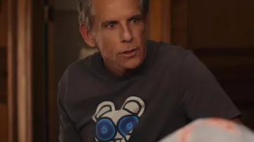 Radiohead Kid A Band T-Shirt worn by Greg Focker (Ben Stiller) in Focker-In-Law