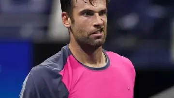 Quentin Halys 2026 US Open Pink T-Shirt