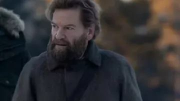 Wool Long Coat worn by Nikolai Ustinov (Kenneth Branagh) in Mayday