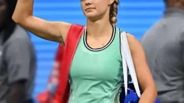 Robe mini Anna Kalinskaya à l’US Open 2026