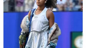 US Open 2026 Naomi Osaka Long Manteau Imprimé