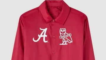 OVO University of Alabama Coaches Red Jacket