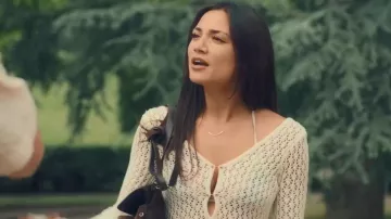 Shein Vacation Maxi Knit Dress worn by Maali as seen in Made in Chelsea (S032E01)