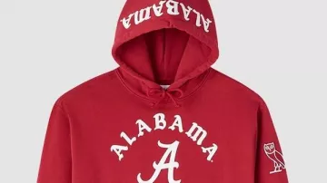 OVO Alabama Crimson Tide Red Hoodie