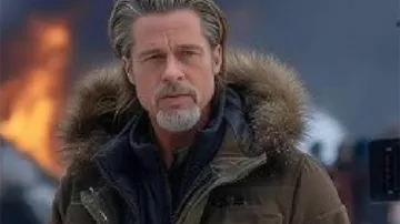 Veste parka Heart of the Beast Brad Pitt portée par (Brad Pitt) dans Heart of the Beast
