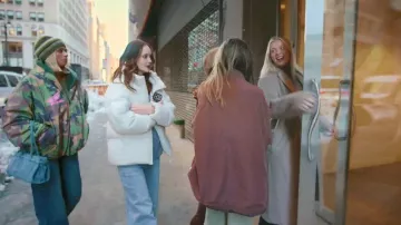 Sabbi Camo Puffer Jacket worn by Miranda Mcwhorter as seen in The Secret Lives of Mormon Wives (S05E03)