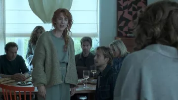 Next Chunky Knit Cardigan worn by Babette Struyck (Noortje Herlaar) as seen in The Perfect Lie (S01E03)