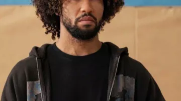 53 Graphic Hoodie worn by (Jalen Brunson) in Saturday Night Live (S52)