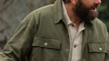 Last Seen S01 Brendan Cowell Green Jacket