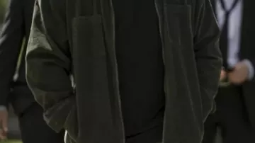 Neagley S01 Jack Reacher Corduroy Jacket worn by Jack Reacher (Alan Ritchson) in Neagley (S01)