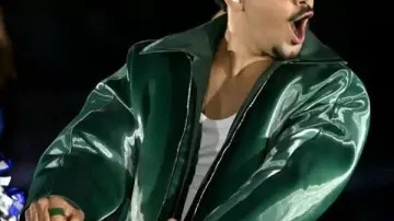 Pedro Sampaio Half Time Show 2026 Green Jacket