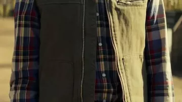 Neagley S01 Rebecca Liddiard Cotton Vest worn by Rebecca Liddiard (Jasper Jones) in Neagley (S01)