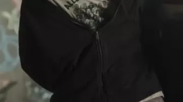 Neagley S01 Jasper Jones Black Jacket worn by Keno (Jasper Jones) in Neagley (S01)