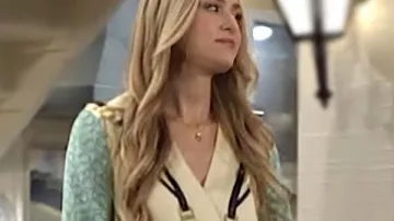 Chain Print Mini Dress worn by (Hayley Erin) in The Young and the Restless (S54)