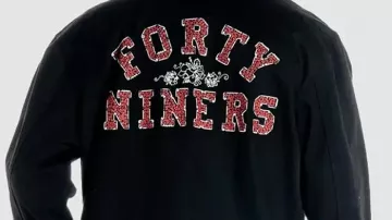 Veste latino des San Francisco 49ers dans l’équipe des San Francisco 49ers des années 80