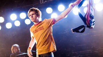 Les poignets de Scott Pilgrim (Michael Cera) dans Scott Pilgrim Vs. El Mundo