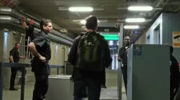 The rucksack Swiss Gear by Edward Snowden (Joseph Gordon-Levitt) in Snowden