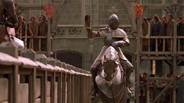 The authentic armor of the Colville (James Purefoy) in Knight