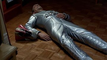 El barco en miniatura del tío Martin (Christopher Lloyd) en My Beloved Martian