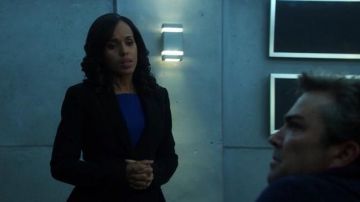 La chaqueta negra Givenchy de Olivia Pope en el escándalo