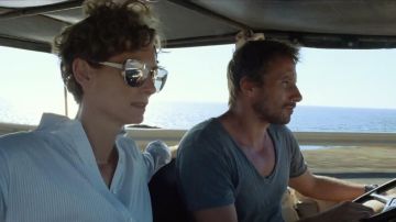 Sunglasses Dior Futurist Marianne Lane (Tilda Swinton) in A Bigger Splash