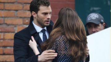 Vestido azul de Anastasia Steele en Cincuenta sombras más oscuras
