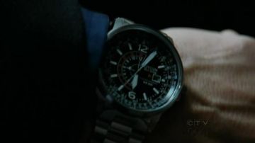 La montre Citizen Nighthawk de Javier Esposito (Jon Huertas) dans Castle