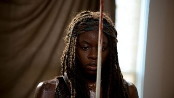 La réplica oficial de la katana de Michonne (Danai Gurira) en The Walking Dead