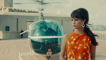 The helicopter Bell 47 Bubble in The Man from U. N. C. L. E.