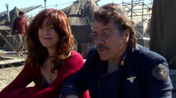 La insignia Battlestar Triton BSG 39 en Battlestar Galactica