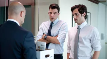 The Porsche Design watch by Peter Sullivan (Zachary Quinto) in the movie Margin Call