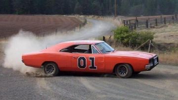 The car General Lee in Sheriff, make me afraid