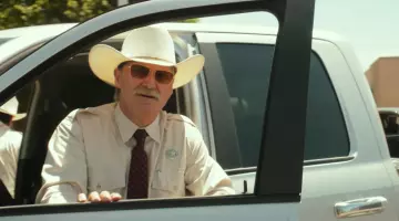 Les lunettes de soleil de Marcus (Jeff Bridges) dans Comancheria