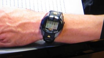 The Timex watch IronMan Bob Rock in Metallica: Some Kind of Monster